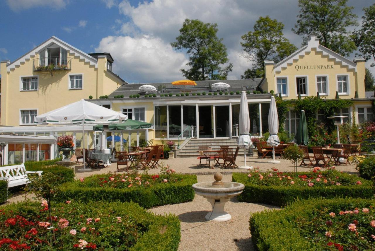 باد إلستر Hotel Quellenpark المظهر الخارجي الصورة