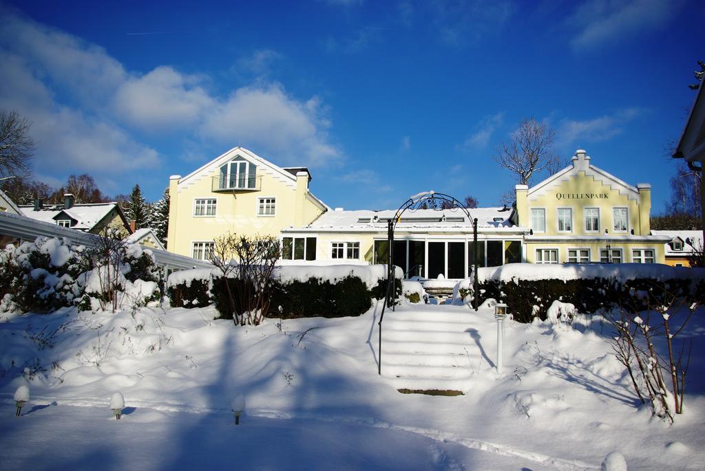 باد إلستر Hotel Quellenpark المظهر الخارجي الصورة